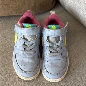Nike Kids Shoes - Light Blue and Yellow